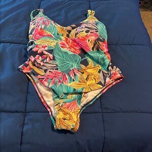 Floral Print Women’s Swimsuit
